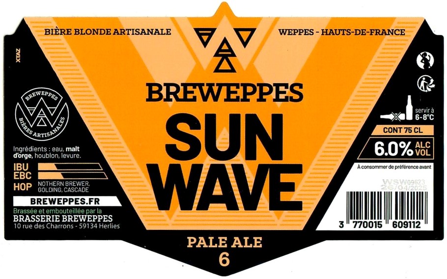 Etiquette BRASSERIE BREWEPPES 07