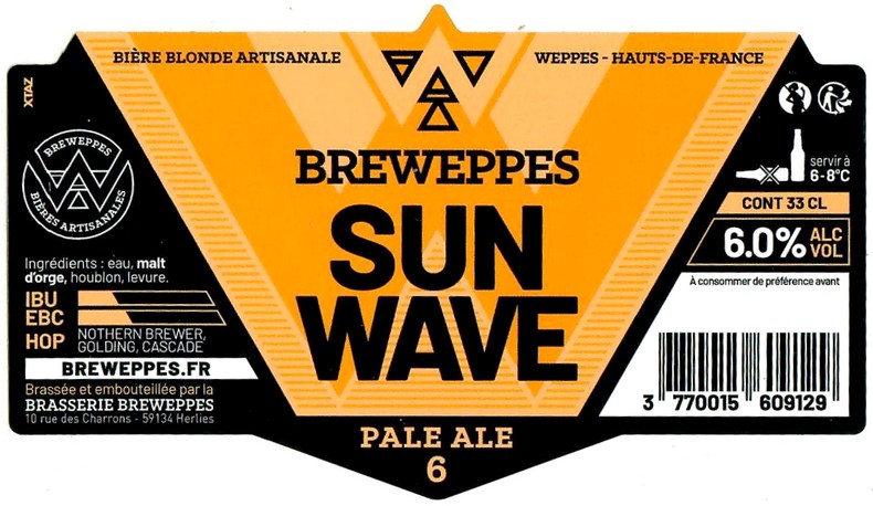 Etiquette BRASSERIE BREWEPPES 09