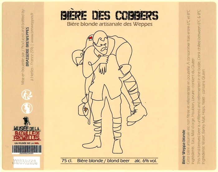 Etiquette BRASSERIE BREWEPPES 14