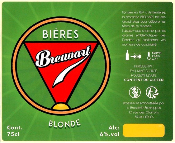 Etiquette BRASSERIE BREWEPPES 17