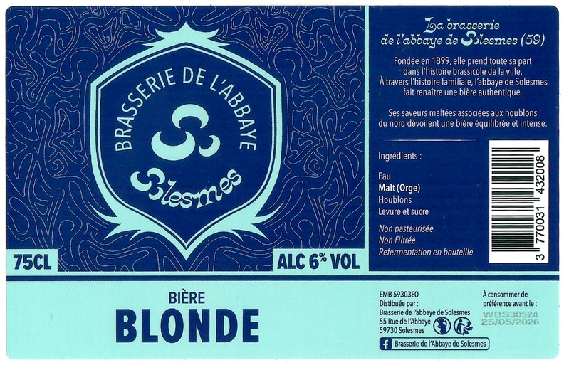 Etiquette BRASSERIE BREWEPPES 23