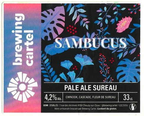 Etiquette BRASSERIE BREWING CARTEL 01