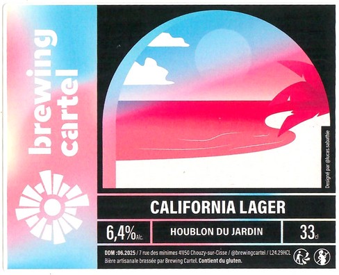 Etiquette BRASSERIE BREWING CARTEL 04