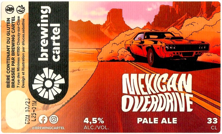 Etiquette BRASSERIE BREWING CARTEL 05