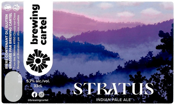 Etiquette BRASSERIE BREWING CARTEL 06