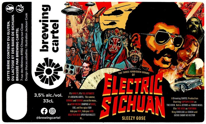 Etiquette BRASSERIE BREWING CARTEL 07