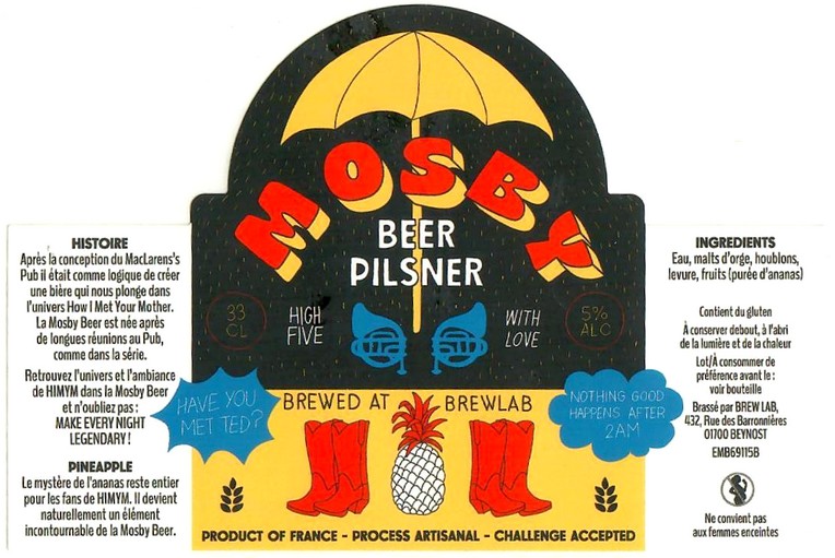 Etiquette BRASSERIE BREW LAB 01