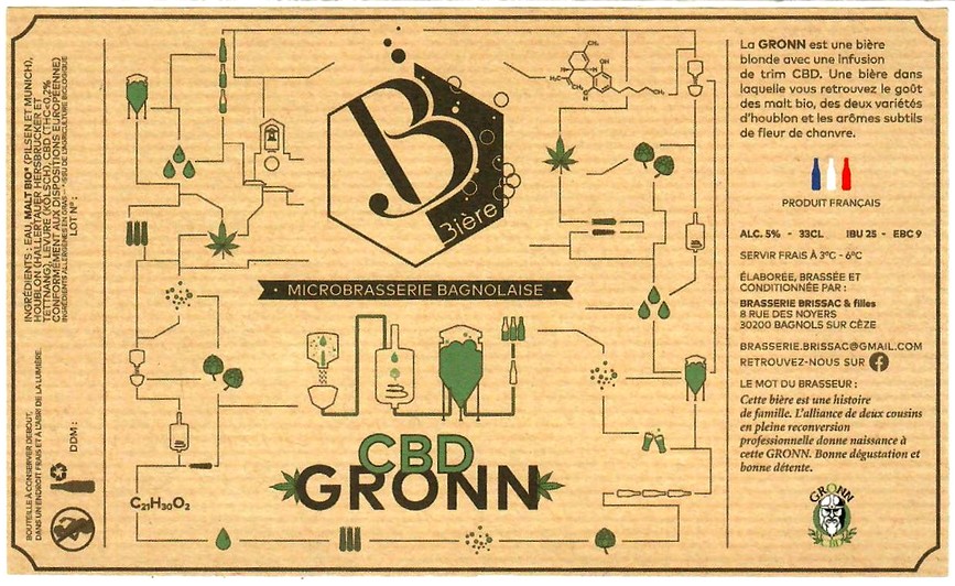 etiquette BRASSERIE BRISSAC 01