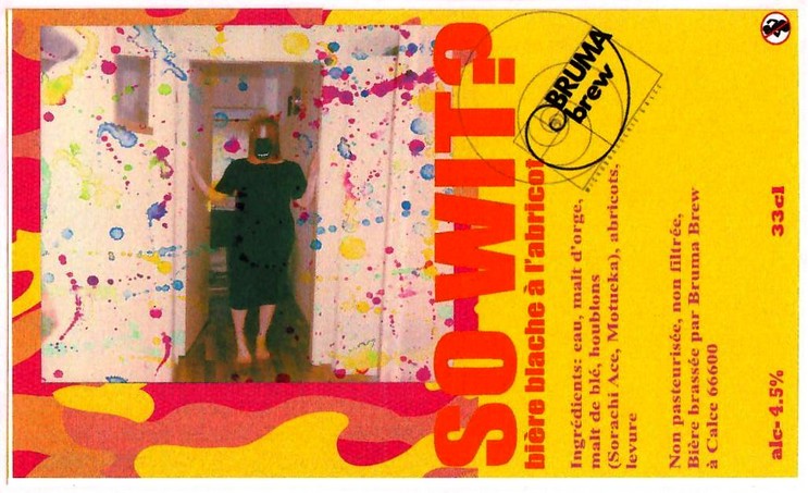 Etiquette BRASSERIE BRUMA BREW 04
