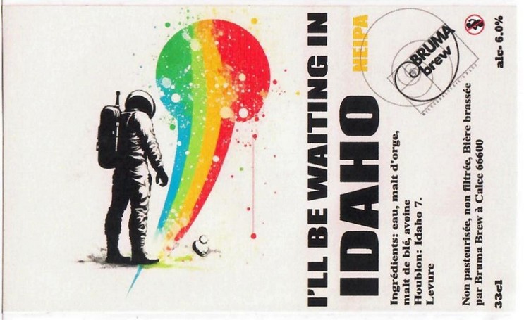 Etiquette BRASSERIE BRUMA BREW 05