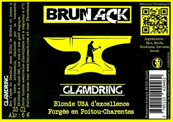 Etiquette BRASSERIE BRUNACK 86 04