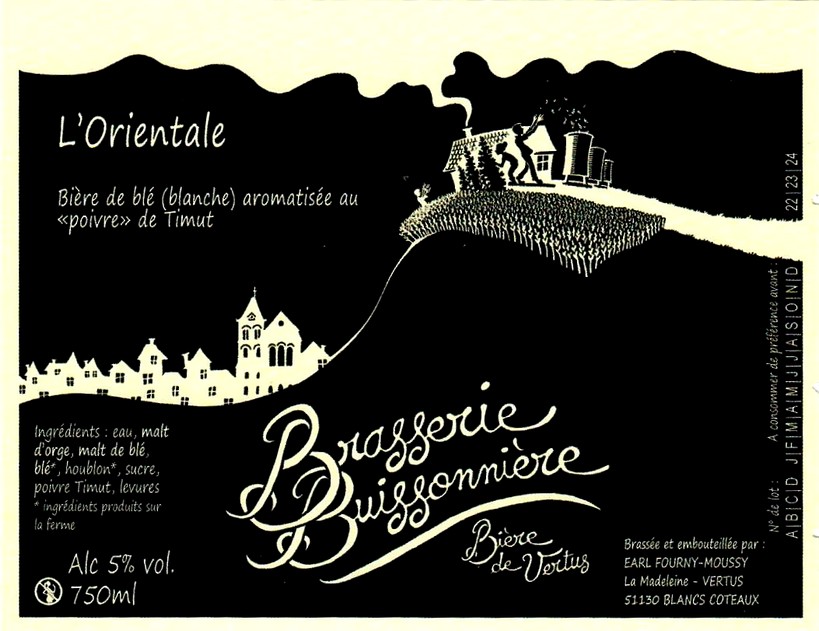 etiquette BRASSERIE BUISSONNIERE 02