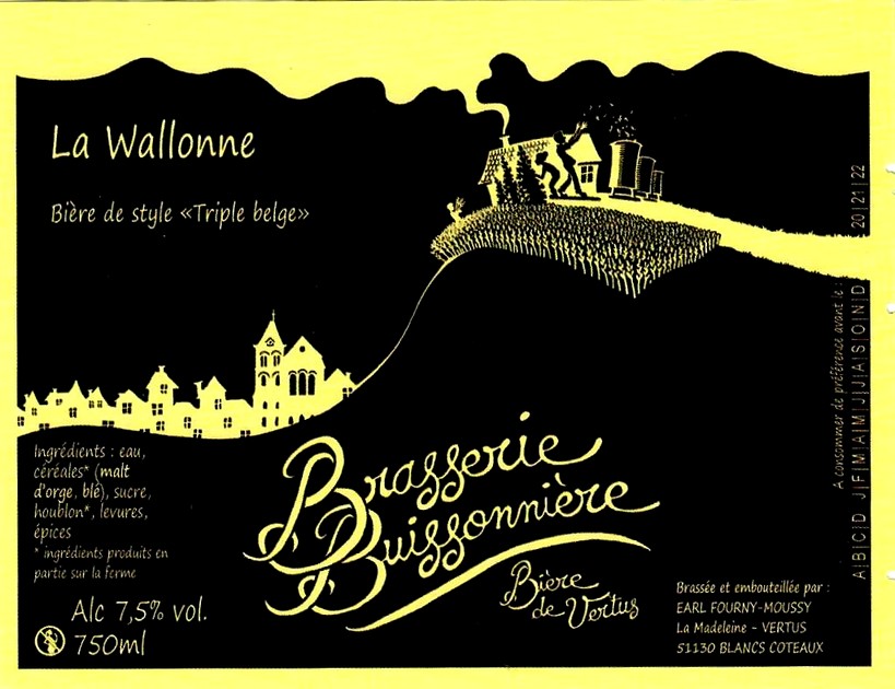 etiquette BRASSERIE BUISSONNIERE 05