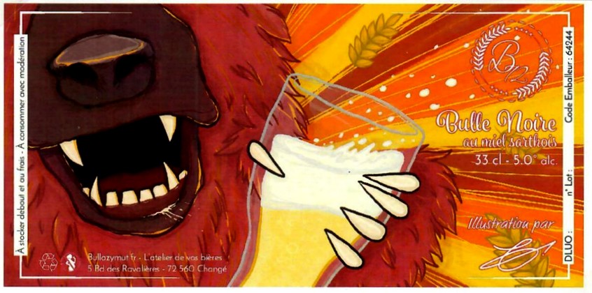 Etiquette BRASSERIE BULLAZYMUT 02