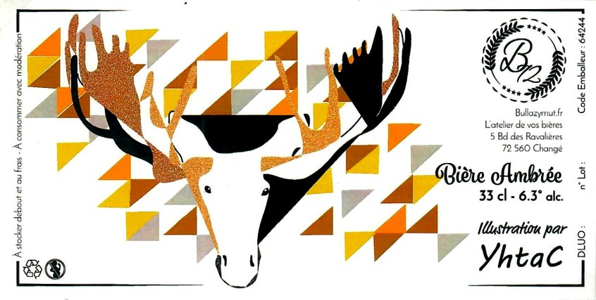 Etiquette BRASSERIE BULLAZYMUT 04