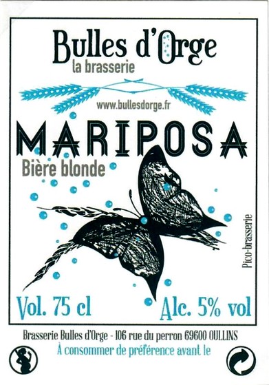 etiquette BRASSERIE BULLES D'ORGE 03