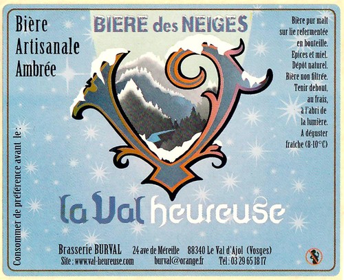 Etiquette BRASSERIE BURVAL 05