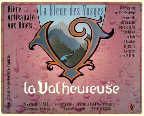 Etiquette BRASSERIE BURVAL 10