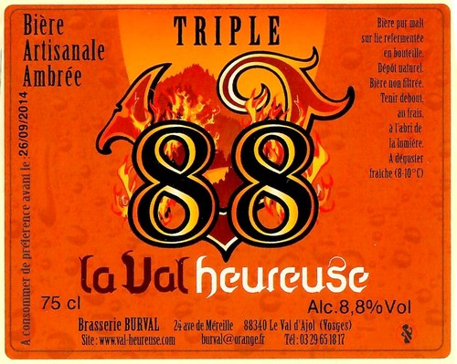 Etiquette BRASSERIE BURVAL 11