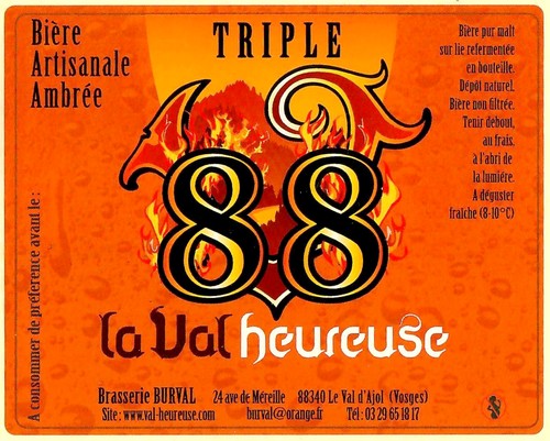 Etiquette BRASSERIE BURVAL 13