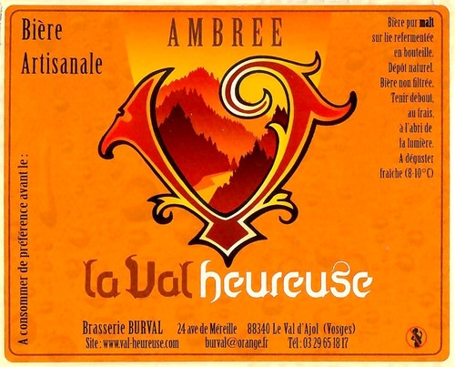 Etiquette BRASSERIE BURVAL 18