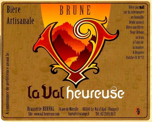 Etiquette BRASSERIE BURVAL 22