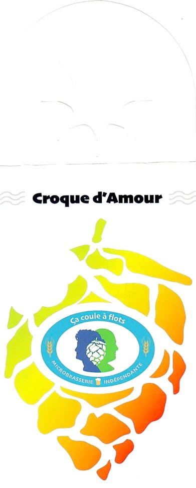 Etiquette BRASSERIE CA COULE A FLOTS 07