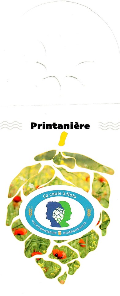 Etiquette BRASSERIE CA COULE A FLOTS 13