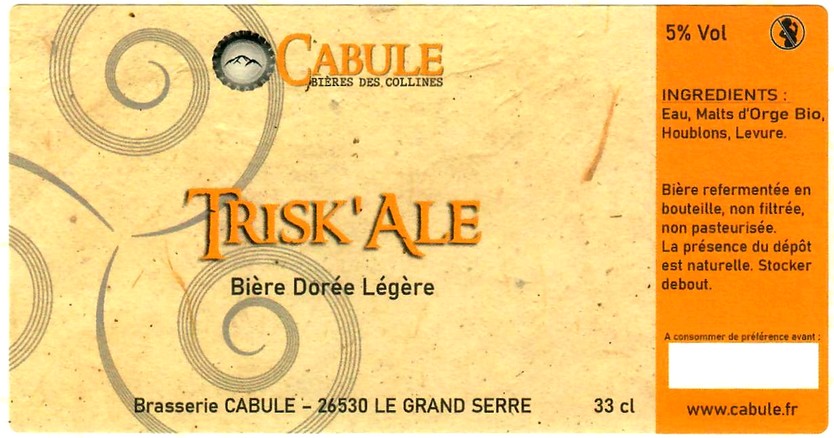 etiquette BRASSERIE CABULE 05