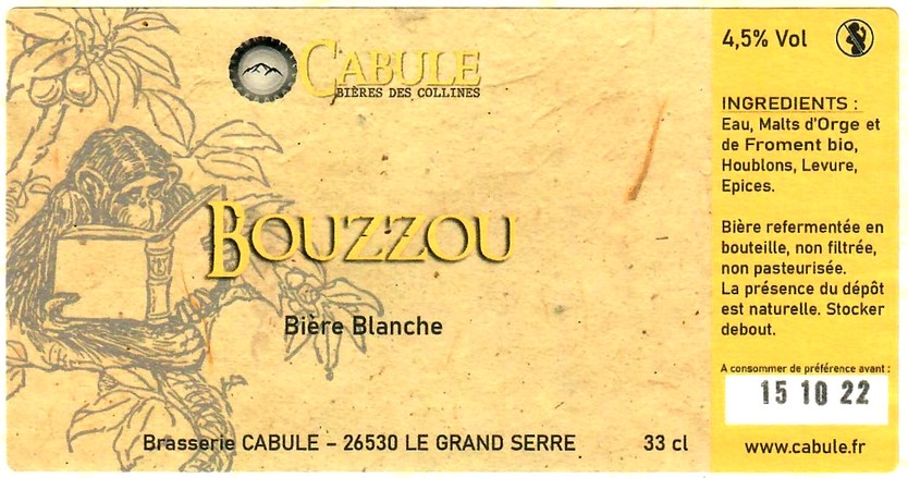 etiquette BRASSERIE CABULE 08