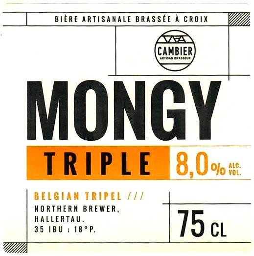 etiquette BRASSERIE CAMBIER 06