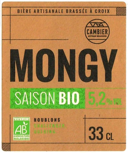 Etiquette BRASSERIE CAMBIER 14