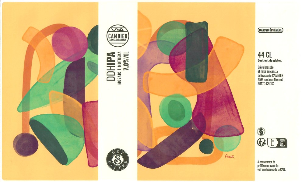 Etiquette BRASSERIE CAMBIER 33