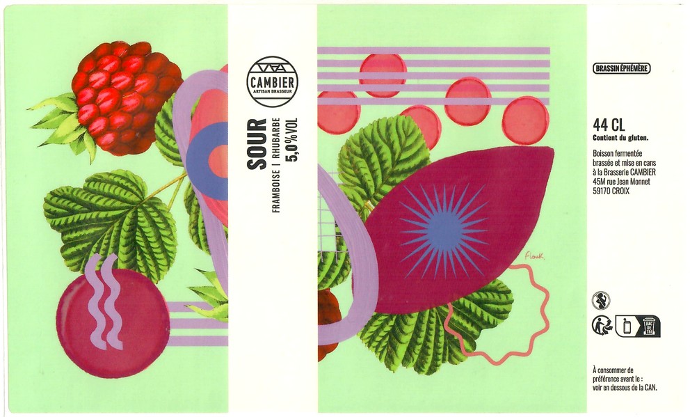 Etiquette BRASSERIE CAMBIER 40