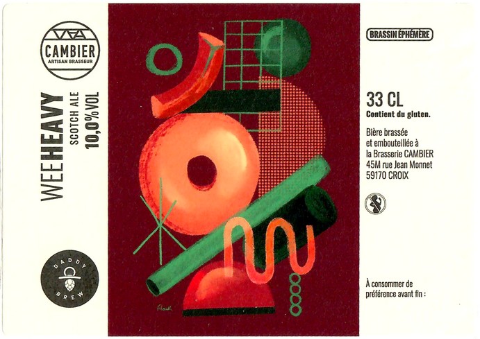 Etiquette BRASSERIE CAMBIER 42