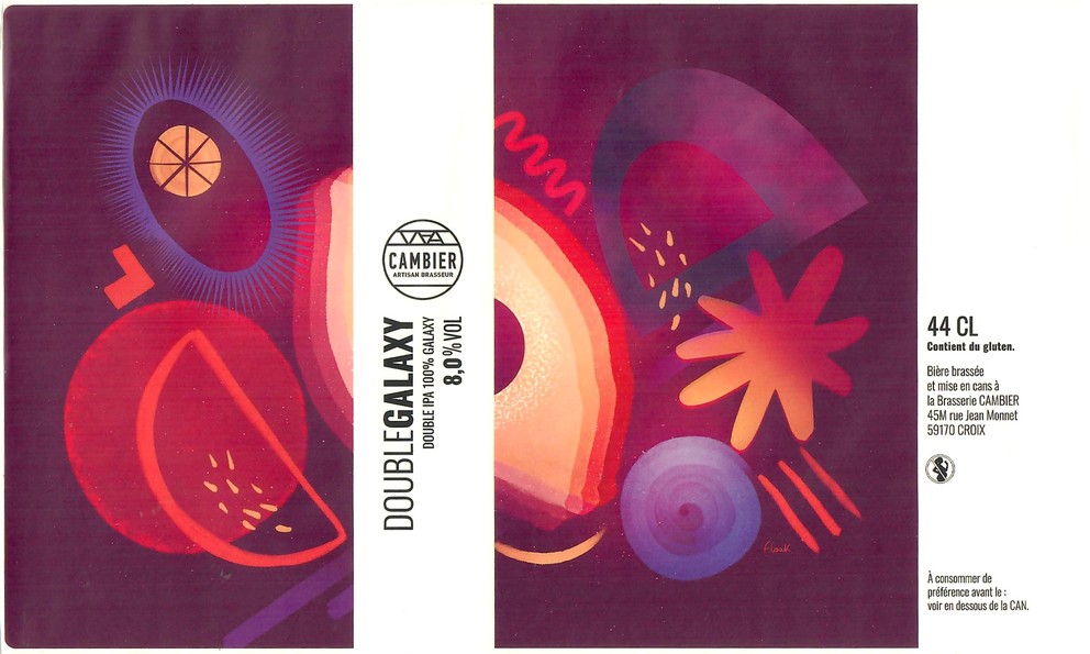 Etiquette BRASSERIE CAMBIER 46