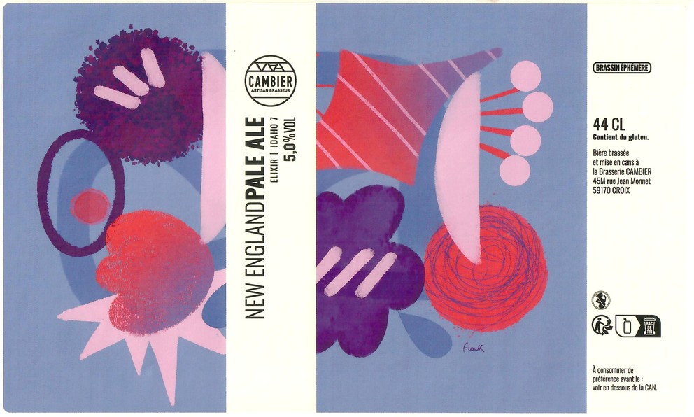 Etiquette BRASSERIE CAMBIER 49