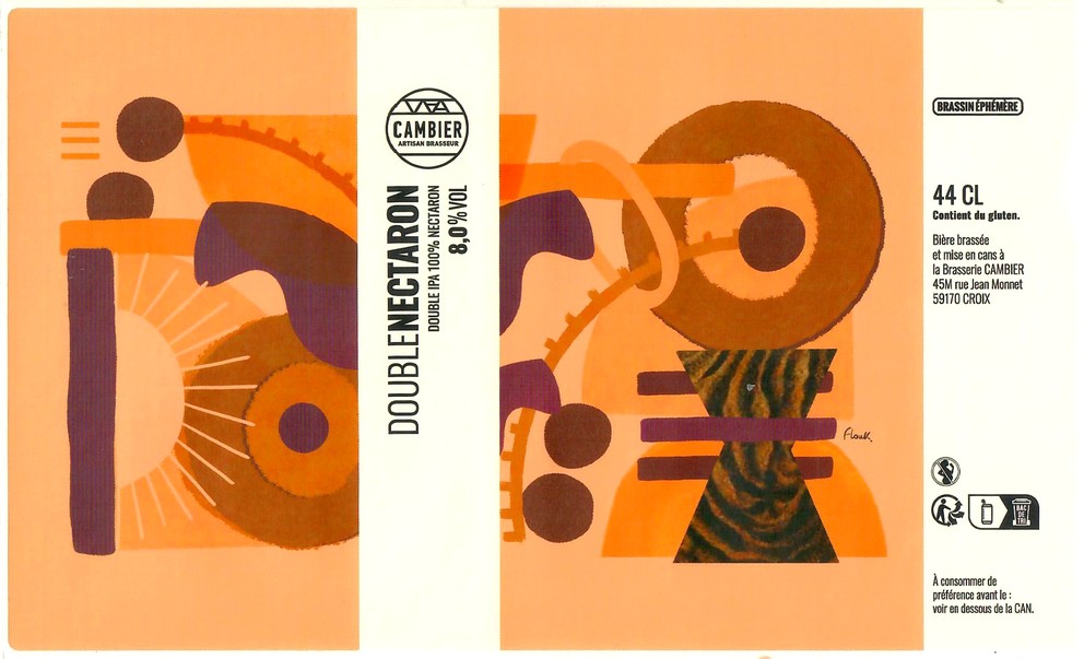 Etiquette BRASSERIE CAMBIER 51