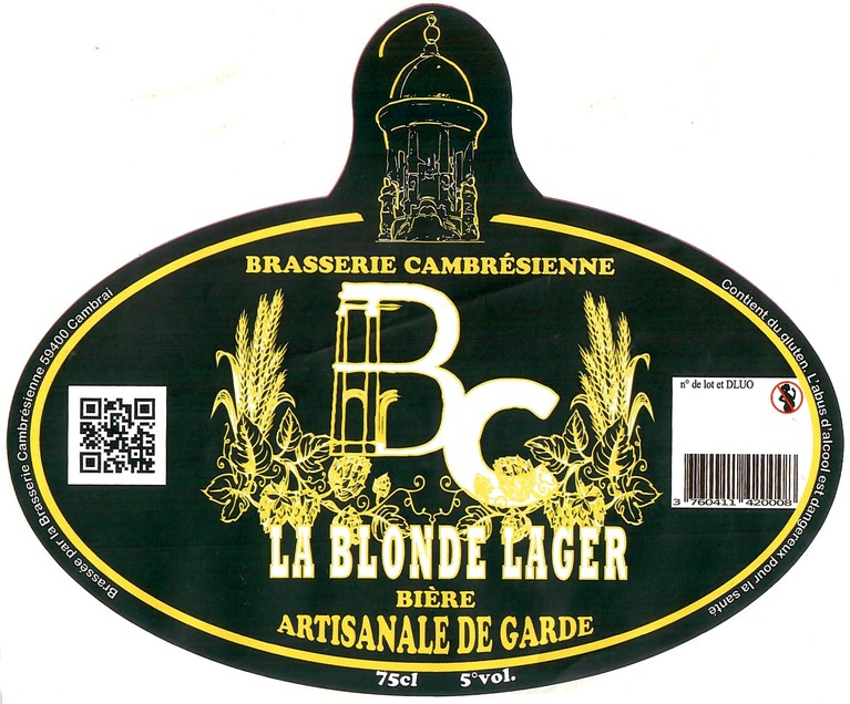 Etiquette BRASSERIE CAMBRESIENNE 07