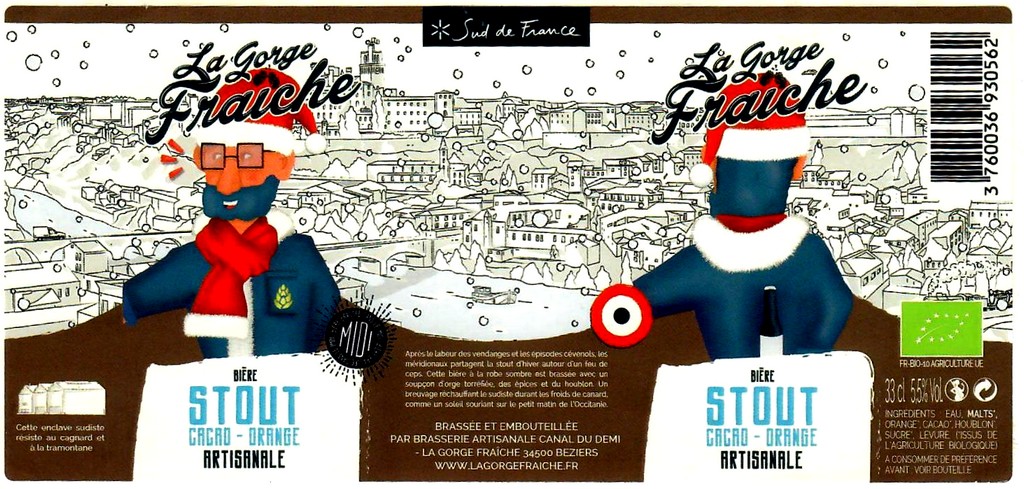 etiquette BRASSERIE DU CANAL DU DEMI 01