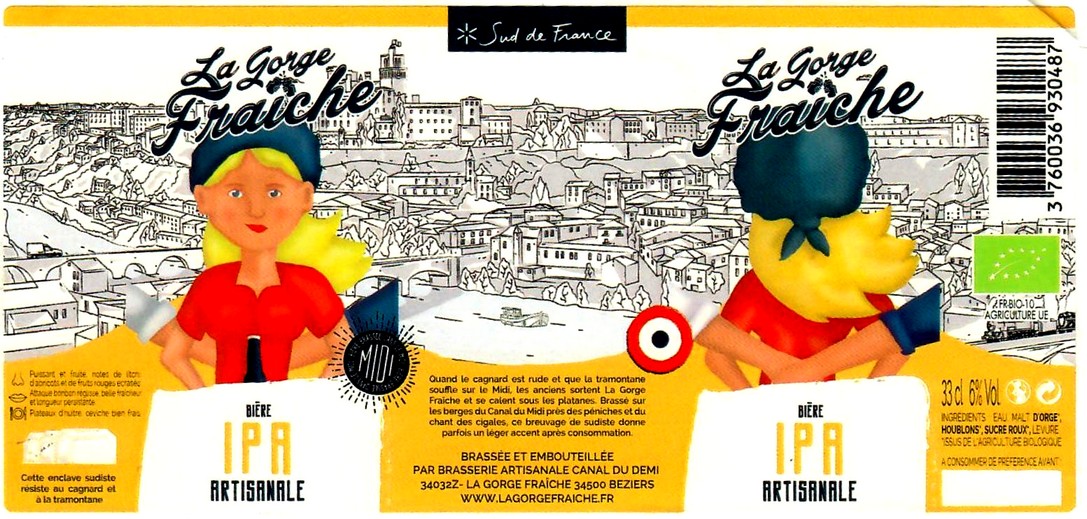 etiquette BRASSERIE DU CANAL DU DEMI 02