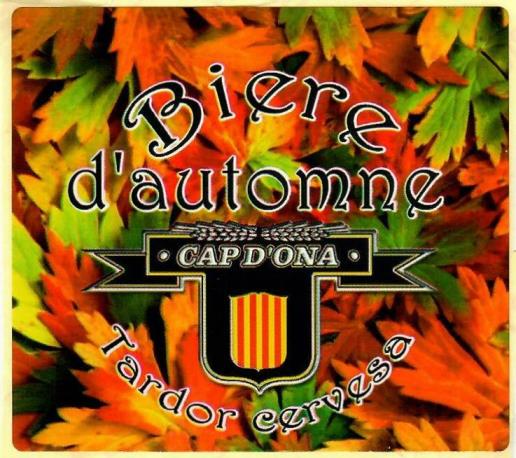 etiquette BRASSERIE CAP D'ONA 04