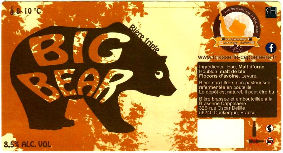 etiquette BRASSERIE CAPPELAERE 08