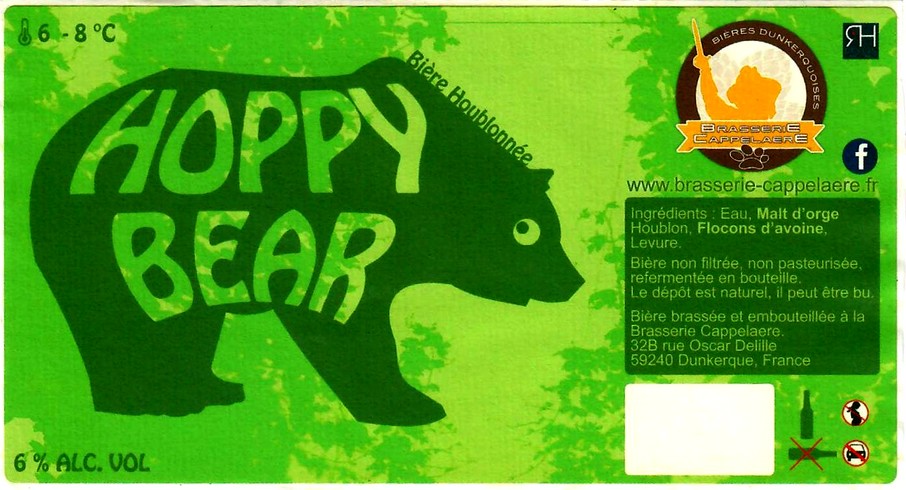 etiquette BRASSERIE CAPPELAERE 12