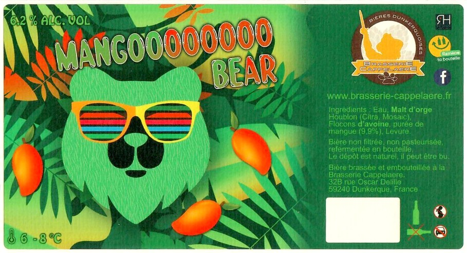 Etiquette BRASSERIE CAPPELAERE 24