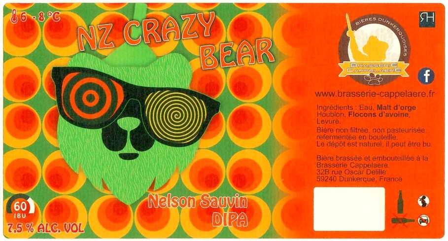 Etiquette BRASSERIE CAPPELAERE 27