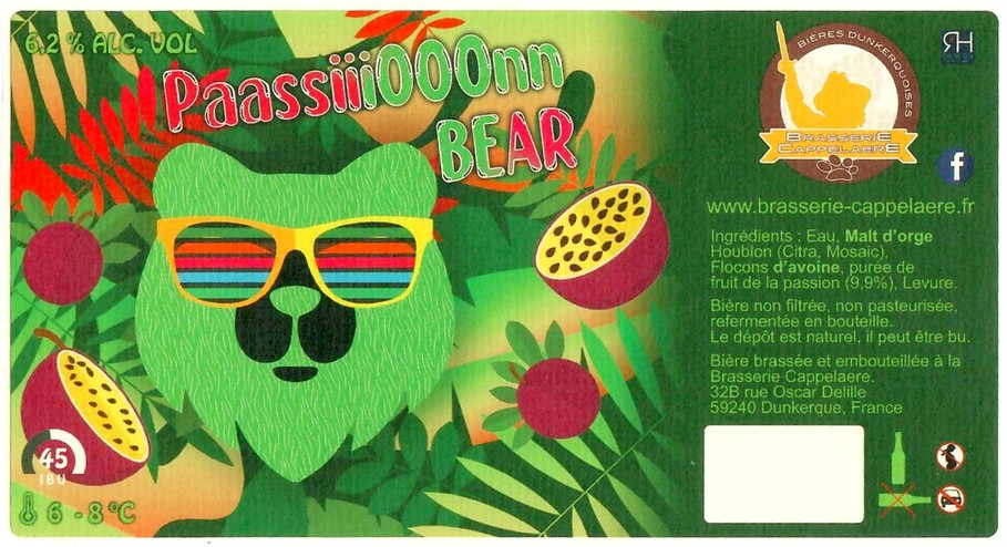 Etiquette BRASSERIE CAPPELAERE 29