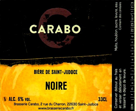 etiquette BRASSERIE CARABO 04