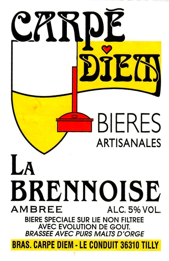 etiquette BRASSERIE CARPE DIEM 01