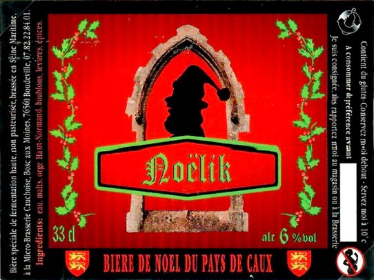 Etiquette BRASSERIE CAUCHOISE 02